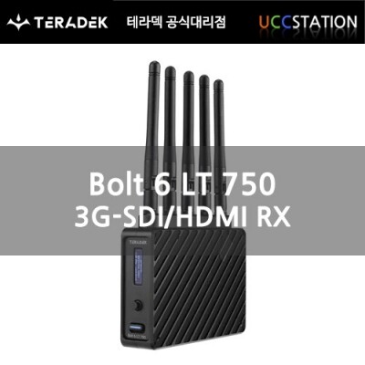 [Teradek]BOLT 6 LT 750 3G-SDI/HDMI Wireless RX