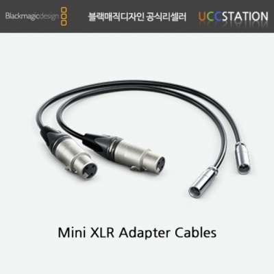 [블랙매직디자인] Mini XLR Adapter Cable