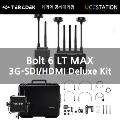 [Teradek]BOLT 6 LT MAX 3G-SDI/HDMI Wireless TX/RX Deluxe Kit