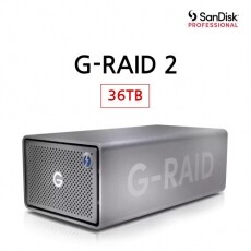 [샌디스크 프로페셔널] G-RAID 2 36TB