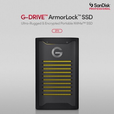 [샌디스크 프로페셔널] G-DRIVE ArmorLock SSD 2TB