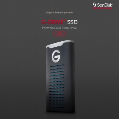 [샌디스크 프로페셔널] G-DRIVE SSD 2TB