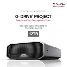 [샌디스크 프로페셔널] G-DRIVE PROJECT 12TB(신제품)
